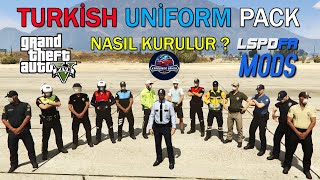 Gta 5 Türk Poli̇s Üni̇formalari Paketi̇ Nasil Kurulur ?Lspdfr