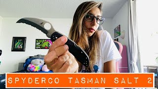 Spyderco Tasman Salt 2 Serrated Knife Review