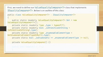 Creating a Generic Equality Comparer in C#