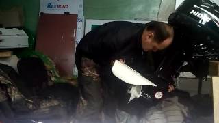 Гидрокрыло на лодочный мотор из пластика ПВХ своими руками ч.1