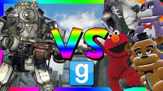 CRAZY BATTLE ROBOT!!! | Gmod Titanfall Mod (Sandbox Fun)