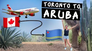Toronto to ARUBA! | Embassy Suites, Palm Beach & more! (Aruba part 1)