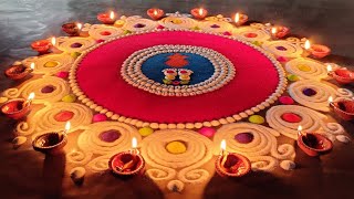 Sanskar Bharti Rangoli Design For Diwali By Soul With Genie