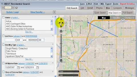 Flexmls ARMLS Video - Moving the Map
