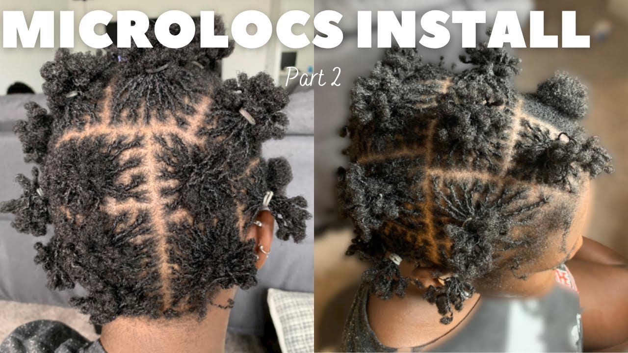 Interlocking method tutorial for Micro Locs Comment if you have ques, Sister Locs