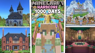 My First 1000 Days in My Hardcore Minecraft Forever World ₊˚⊹♡
