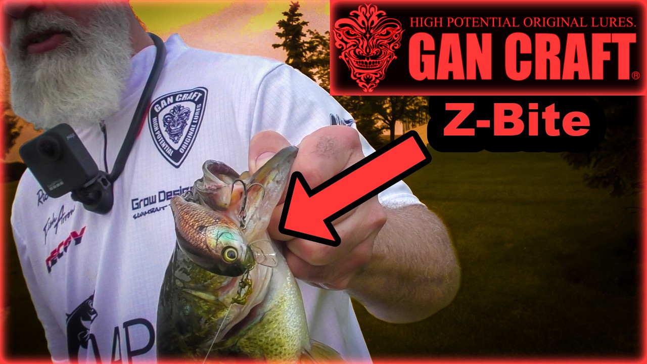 GAN CRAFT Live eye section３ Gan Craft Z-Bite a BIG SR Crank! - YouTube
