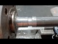 axle repair weld bearing seat