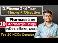 Introduction of Adrenergic Drugs Classification Direct Acting D Pharma 2nd Year | Pharmacology