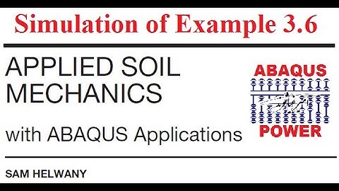 APPLIED SOIL MECHANICS  Example 3.6