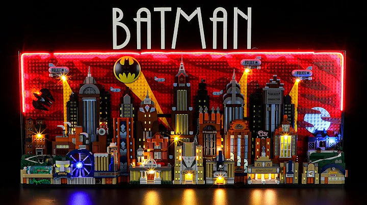 BriksMax Light Kit For Lego Batman: The Animated Series Gotham City™ 76271