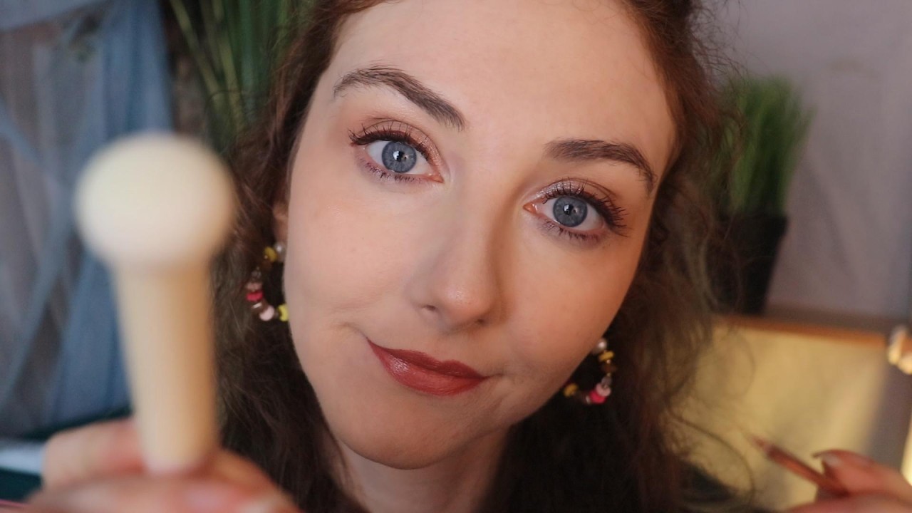 ASMR Up Close and Personal Skin Analysis