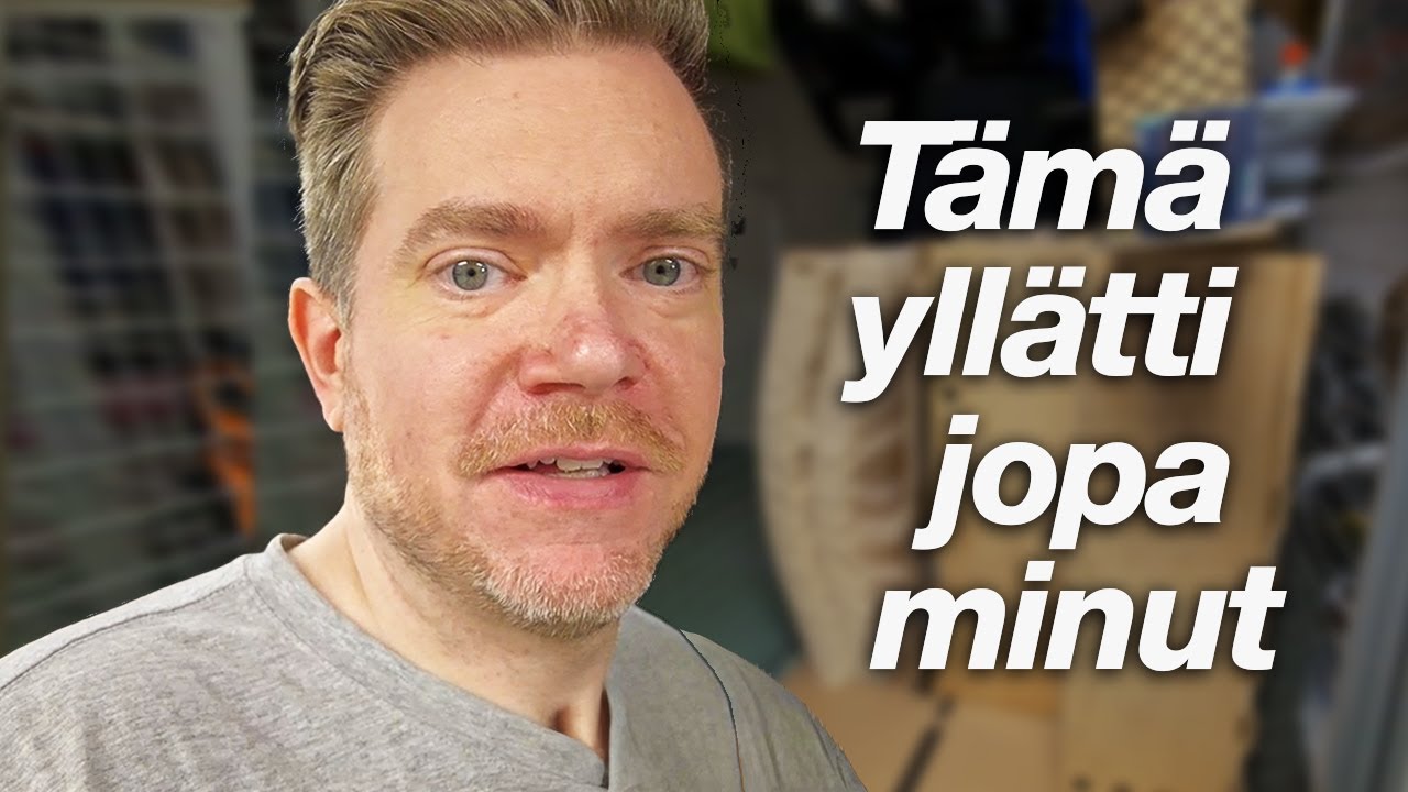 Koko retkeilyauto mahtuu kahteen laatikkoon!