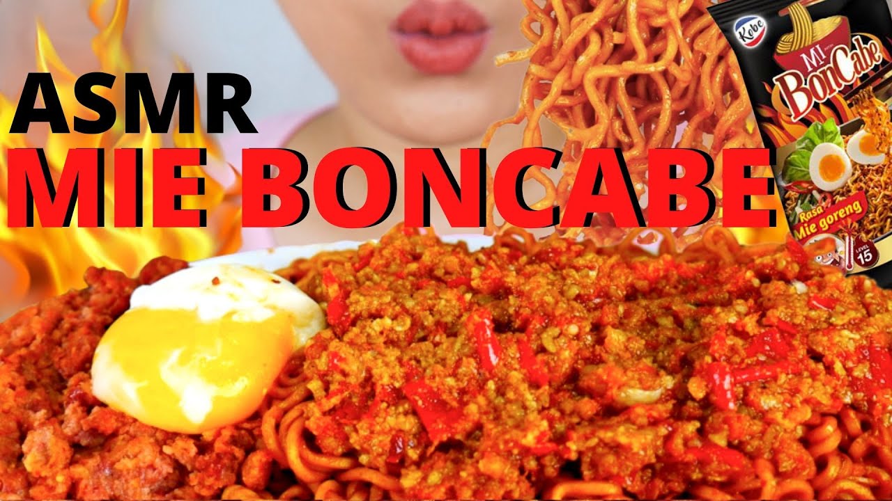ASMR MIE BONCABE ALA ABANG ADEK 100 CABE | PEDES MAMPUS EUYYY🌶️🌶️🌶️ | ASMR INDONESIA | NO TALKING