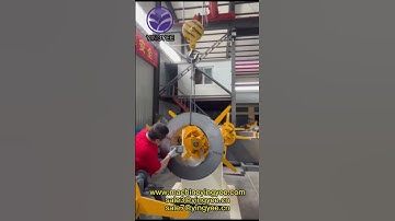 How to load steel coils in the decoiler?