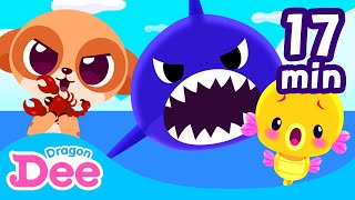 HELP! Baby Animals in Danger! | Animal Care Games & Songs Compilation 🐣| 17min | Dragon Dee for Kids