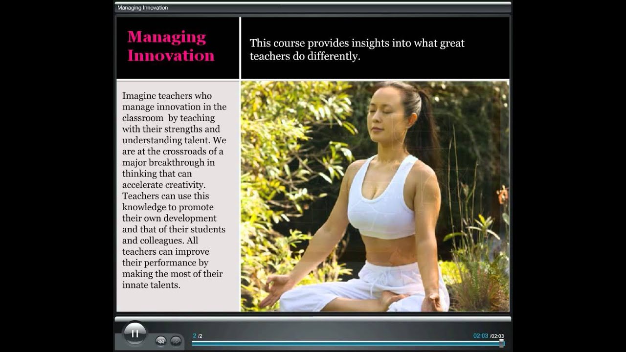 Managing Innovation: How Great Teachers Inspire Students - YouTube