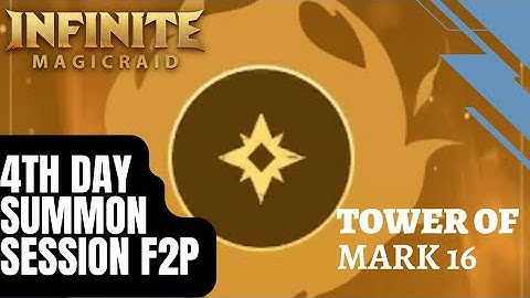 Tower of Mark 16 || Day 4 F2P update || Infinite Magicraid