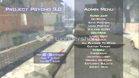 MW2 Mod Menu | Project Psycho 3.0 | TU8 | + Download