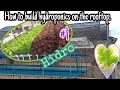 How to build hydroponics on the rooftop.#1