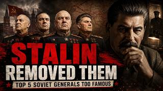 Top 5 Soviet Generals Stalin Silently Removed for Becoming Too Famous