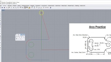 Start End Radius Arc
