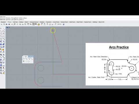 Start End Radius Arc