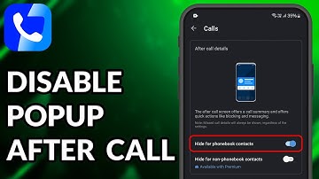 How To Disable Truecaller Popup After Call