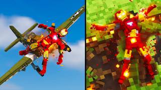 Realistic Iron Man Ragdoll Physics Teardown