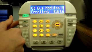 M1 Controls - Enrolling Data Bus Devices from LCD Keypads