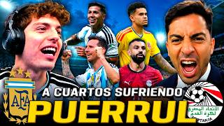 DAVOO XENEIZE Y GASTÓN EDUL SE EMOCIONAN CON EL AGÓNICO TRIUNFO DE ARGENTINA vs EGIPTO
