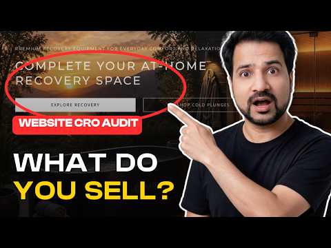 Video thumbnail for the Sauna Health Plus CRO Audit teardown