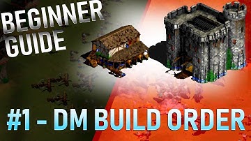 AoE2 Beginner Guide #1 - THE DM BUILD ORDER