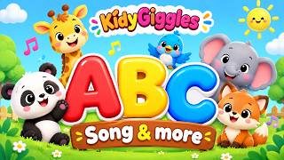 50 min + A Magical Day of Learning 🌈 ABC Phonics, Animal ABC Song, Kids Learning Series 🐥