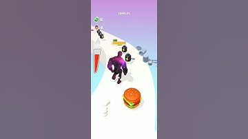 Muscle Rush - Smash Running Game NEW UPDATE Level 71 (IOS/Android) #Shorts