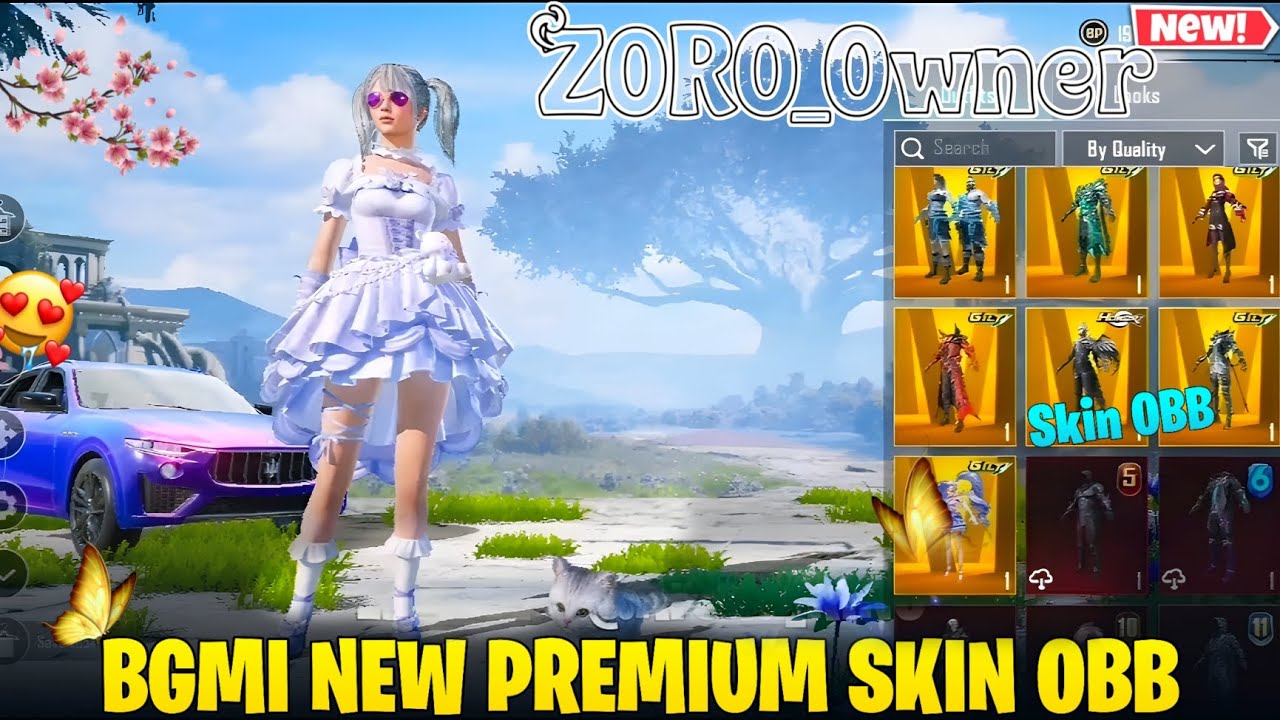 BGMI 4.2 ALL GUNS SKIN FULL MAX SKIN CONFIG 4.2 UPDATE OBB FREE🙀