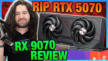 Incredibly Efficient: AMD RX 9070 GPU Review & Benchmarks vs. 9070 XT, RTX 5070