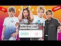 WHO KNOWS ME BETTER? My CRUSH or My EX BOYFRIEND! **FUNNY CHALLENGE**💋💕| Piper Rockelle