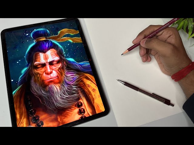Update 52+ drawing hanuman ji best
