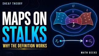 sheaf theory: The induced map on stalks is well defined (Vakil 2.C exercise)