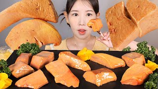 올해 뽑기 성공적⭐ 노랗고 크리미한 노랑가오리 애 먹방 Yellow Stingray Liver [eating show] mukbang korean food