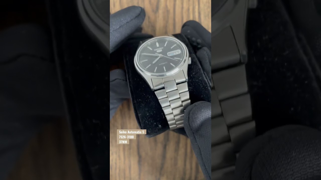 Seiko Automatic 5 7S26-3100 | Daily Watch Check #seiko #watches #watch -  YouTube