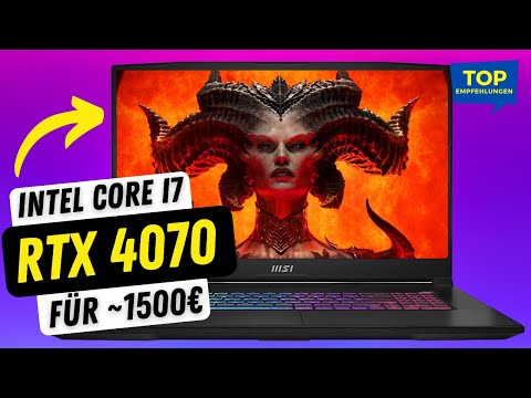 Bester Gaming Laptop für 1500€!? MSI Katana 15 Notebook mit RTX 4070 Kaufberatung