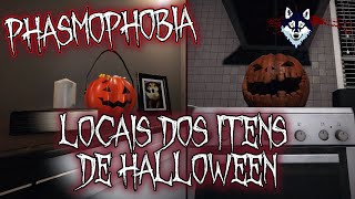 Phasmophobia Apocalypse - Mostrando os locais dos itens do evento de Halloween