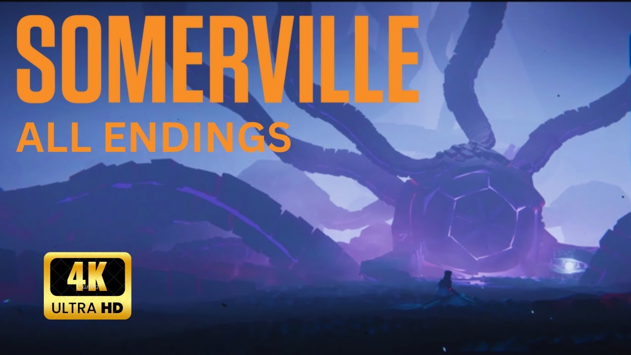 Somerville - All Alternate Endings | Full Game Walkthrough (4K UHD) 🌌👽