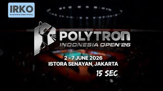 Polytron Indonesian Open 2026 (15sec) (feat Baskara Putra/Hindia)