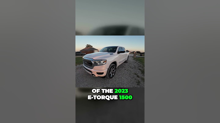Unleashing the Power of the 2023 ETorque Ram 1500 A Truck Lovers Dream