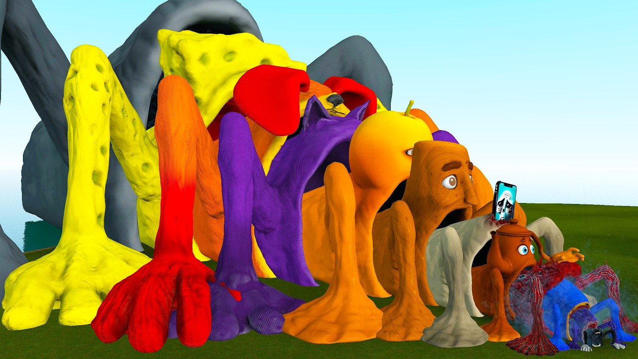 I MADE A GIANT SEA EATER CENTIPEDE In Garry's Mod!