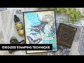 New Tim Holtz Stampers Anonymous Release & Oxidized Stamping Technique