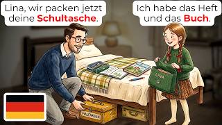 🇩🇪 Father & Daughter Morning Talks 2 🌅 | Learn German A1-A2 | 15 Real Conversations screenshot 1